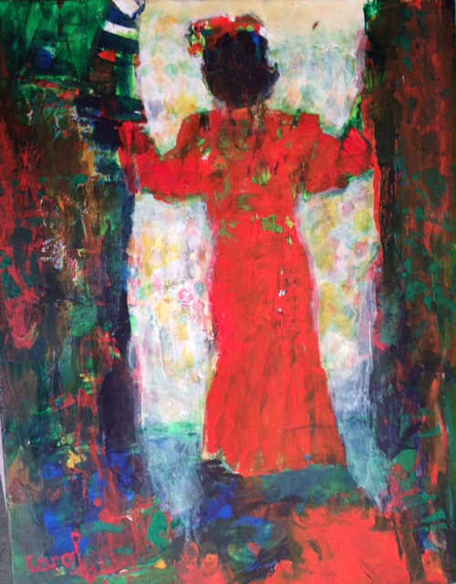 "Curtain Call" by Carol Christie Castaneda